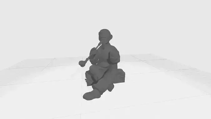 Chinese People 3D Model