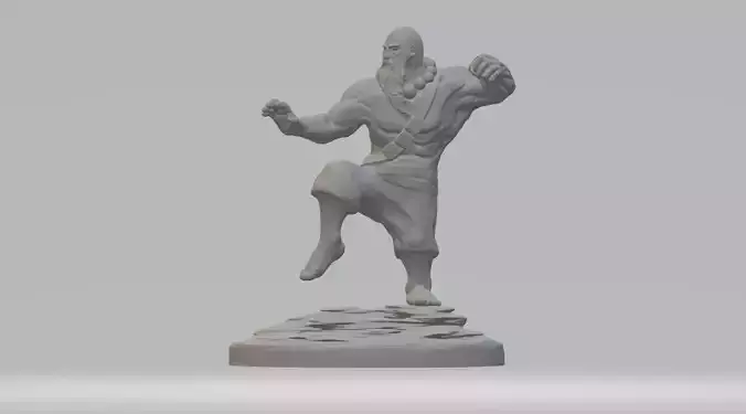 Shaolin Kung Fu 3D Model