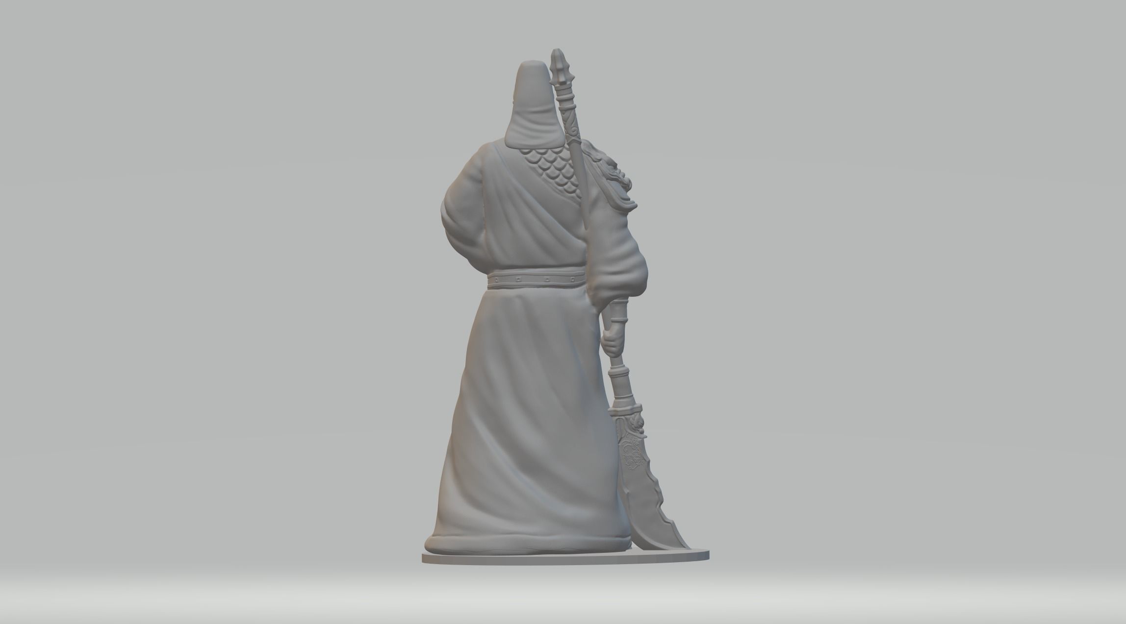 Guan Yu 3D Model 3D print model_2