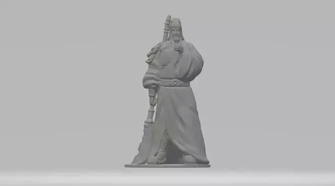 Guan Yu 3D Model