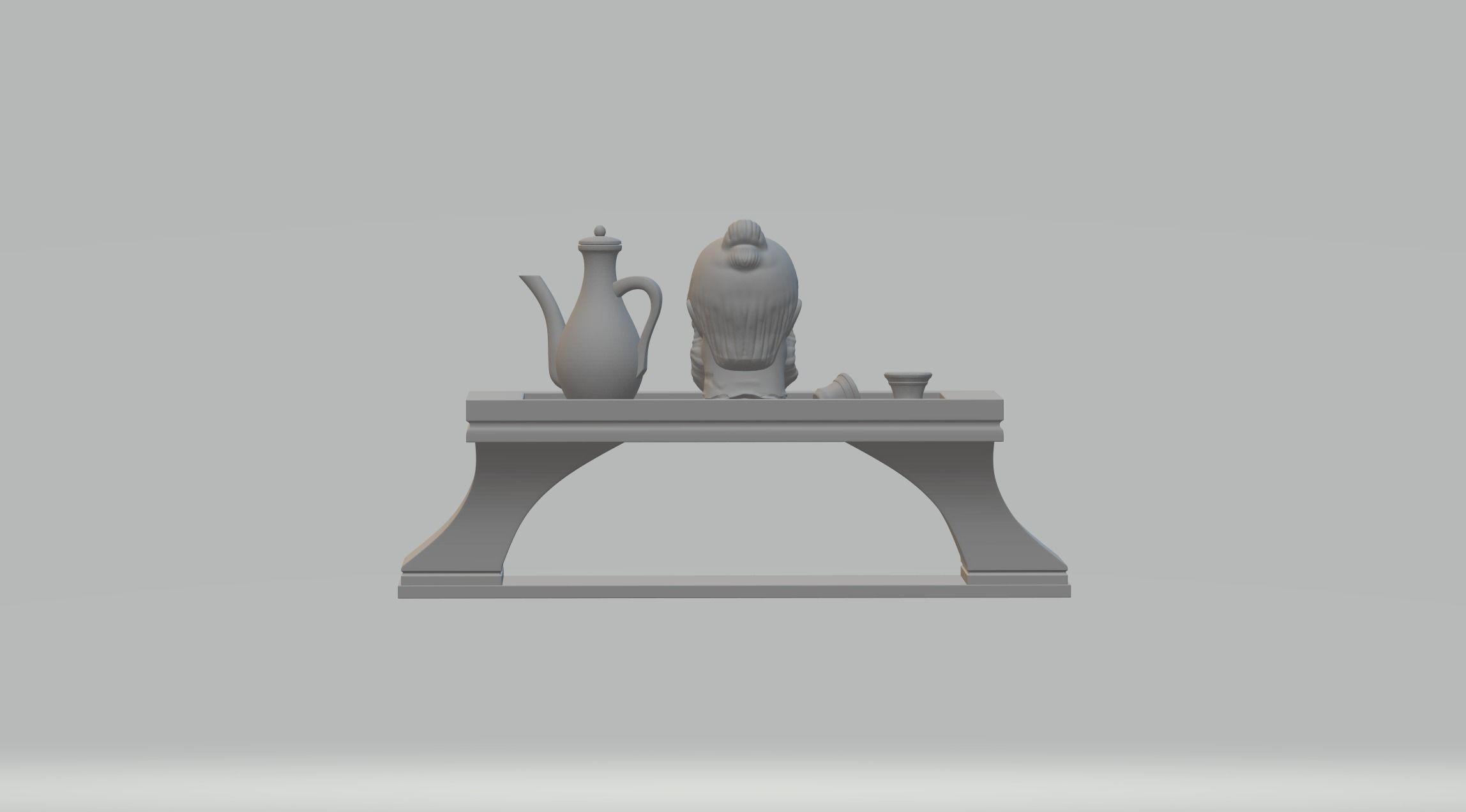 Guan Yu 3D Model 3D print model_5