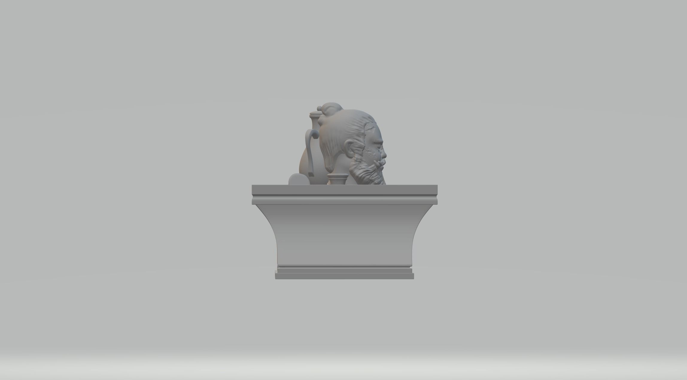 Guan Yu 3D Model 3D print model_4