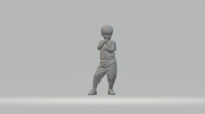 Handsome Boy 3D Model 3D print model