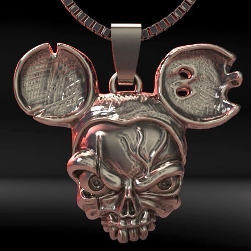 something like a skull 3D print model