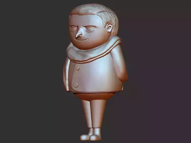 Gru Mini Gru Minions despicable me 3D print model Gru Mini Gru Minions despicable me 3D print model