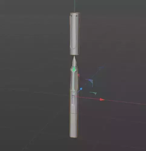 lamy pen 3D model