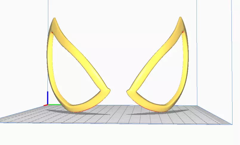 the amazing spiderman 2 - lenses 3D print model_0