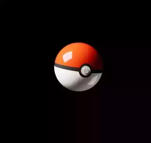 pokemon ball 3D model