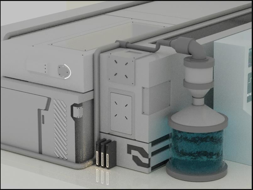 pokemon laboratory 3D model_2
