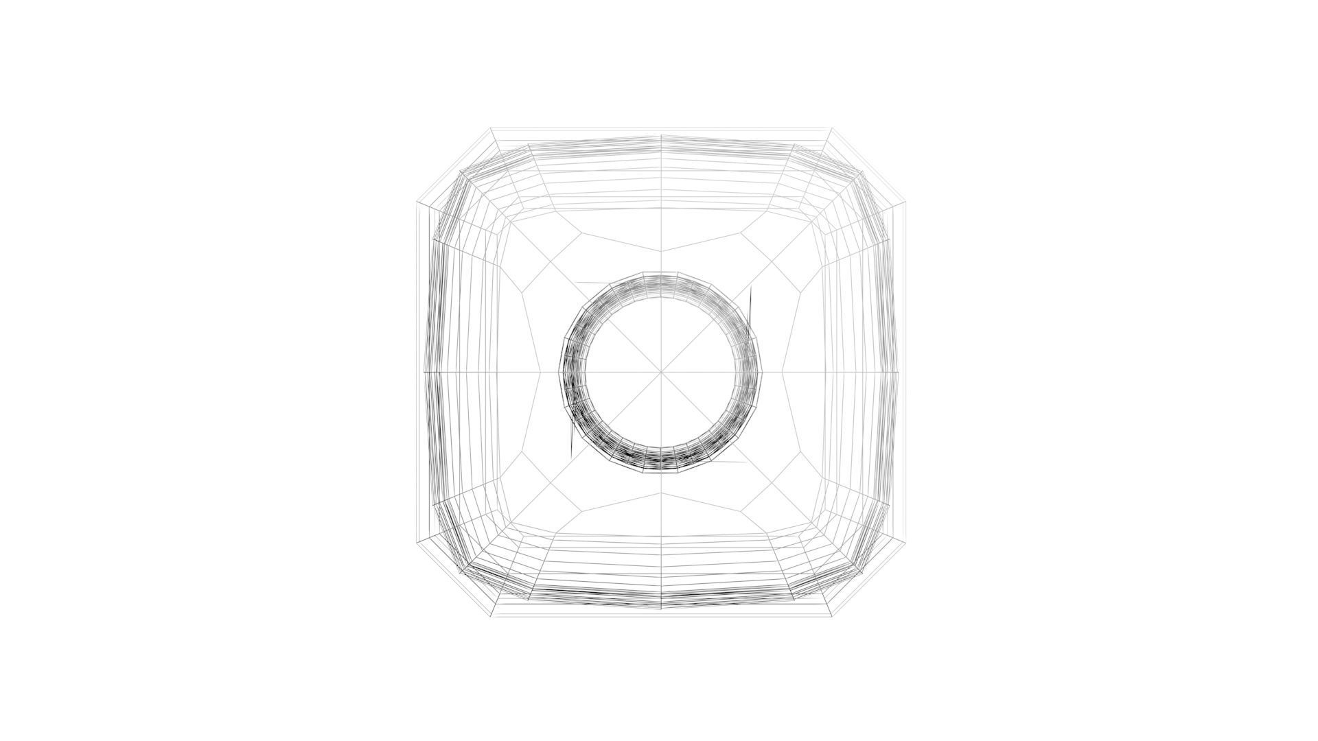 Jack Daniels Whiskey Bottle 3D model_29