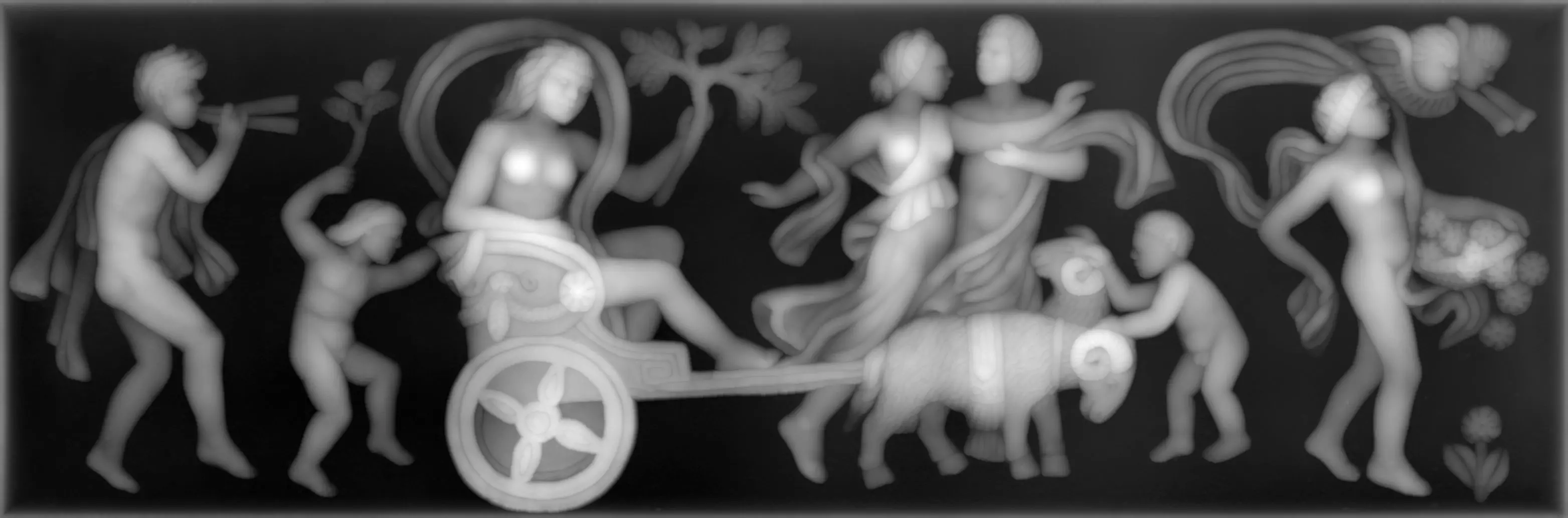 Gobby with trumpeters 3D model_0