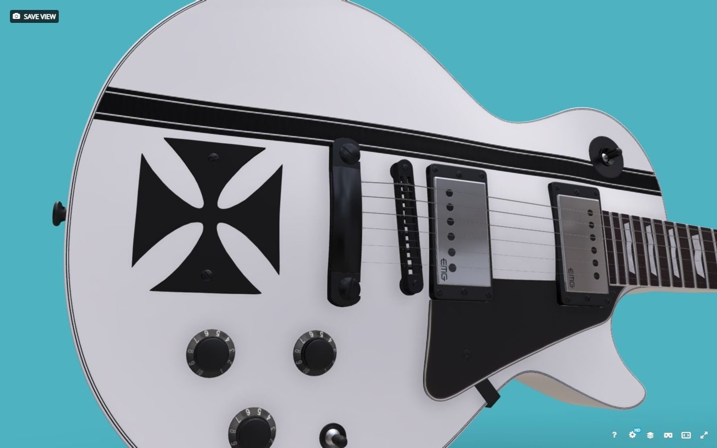 HETFIELD ESP-LTD IRON CROSS 3D model_6