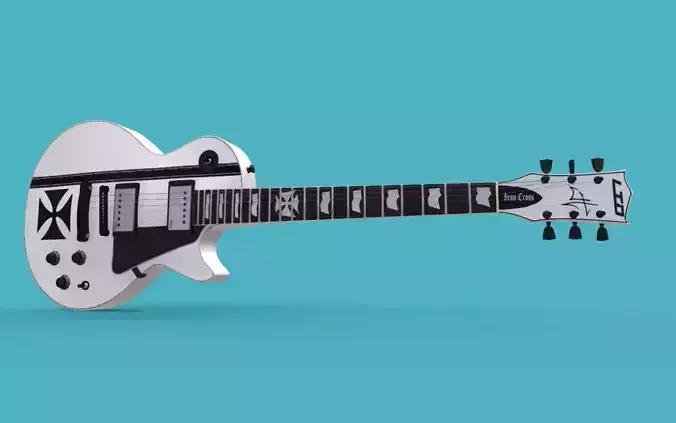 HETFIELD ESP-LTD IRON CROSS 3D model