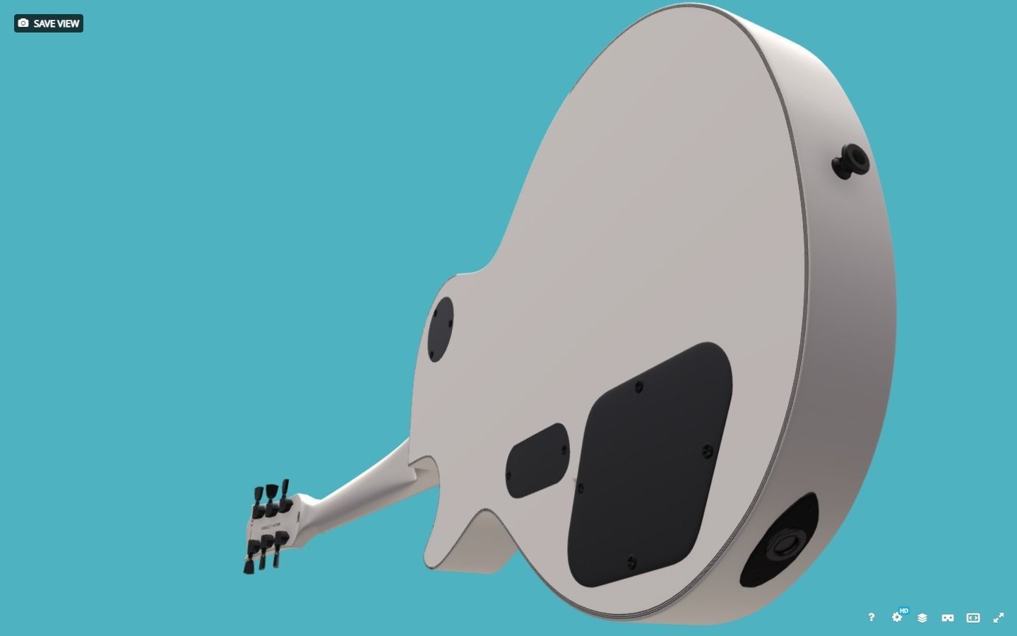 HETFIELD ESP-LTD IRON CROSS 3D model_4