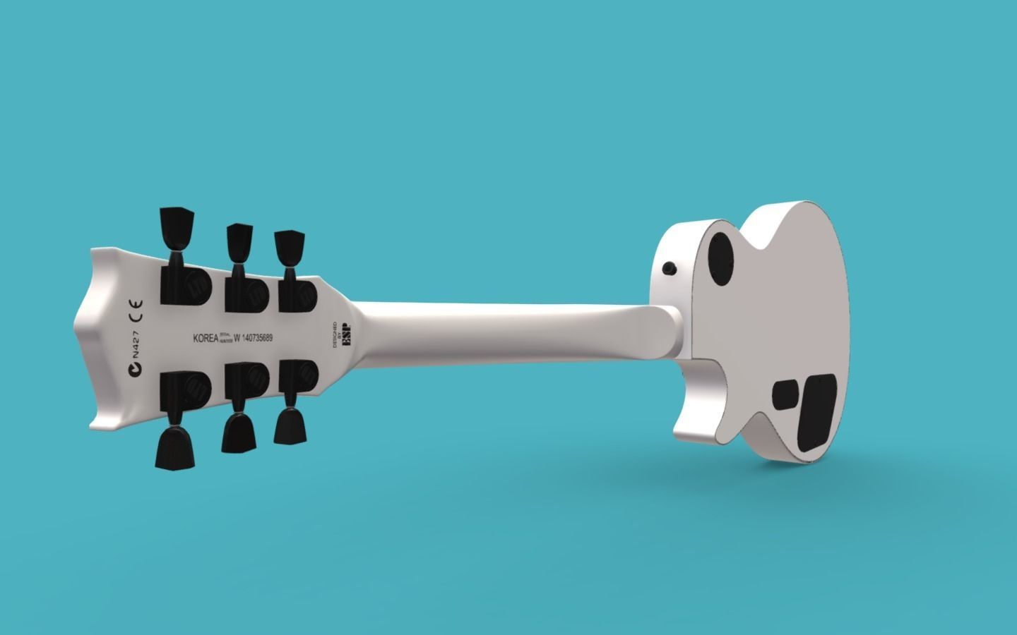 HETFIELD ESP-LTD IRON CROSS 3D model_2