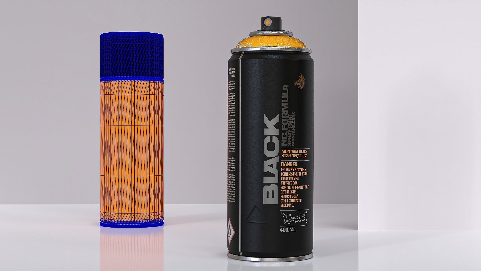 MONTANA spray can color spray 3D model_1