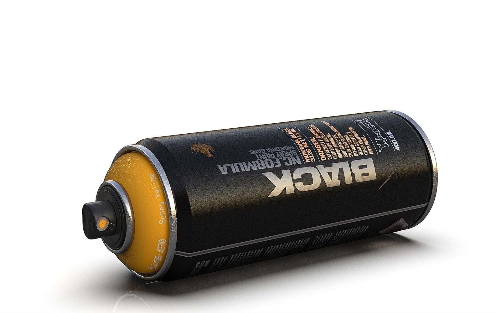 MONTANA spray can color spray 3D model_2