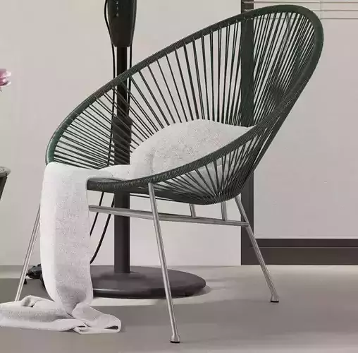 Acapulco chair 3D model