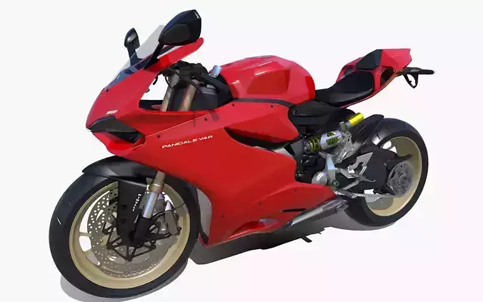 Motorcycle Ducati 3D model