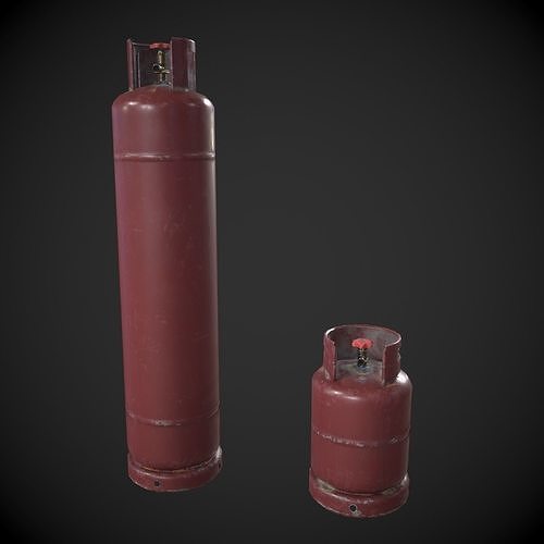 3D model Gas Tank VR / AR / lowpoly CGTrader