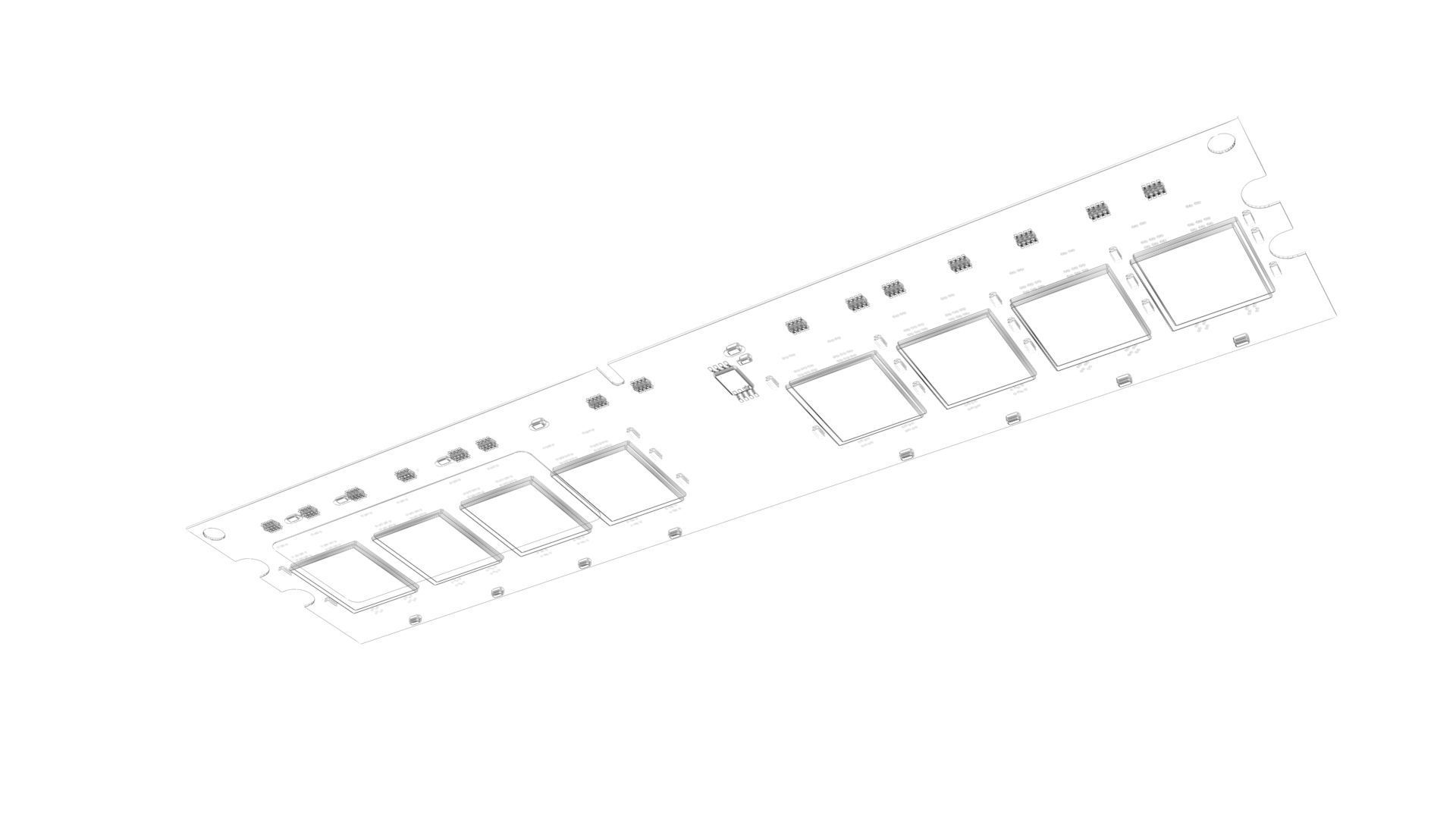 DDR4 SDRAM Memory Module 3D model_20