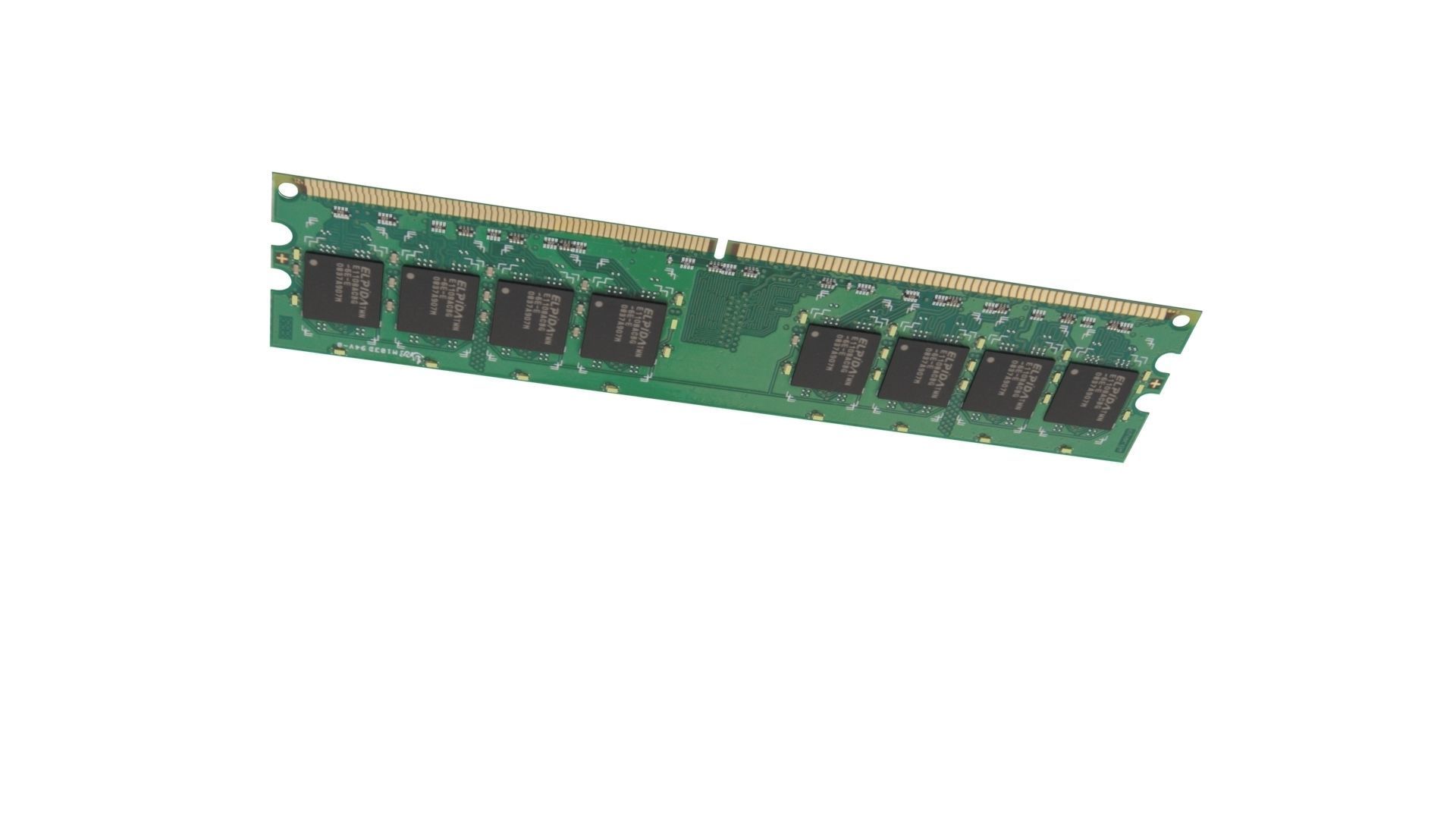 DDR4 SDRAM Memory Module 3D model_7