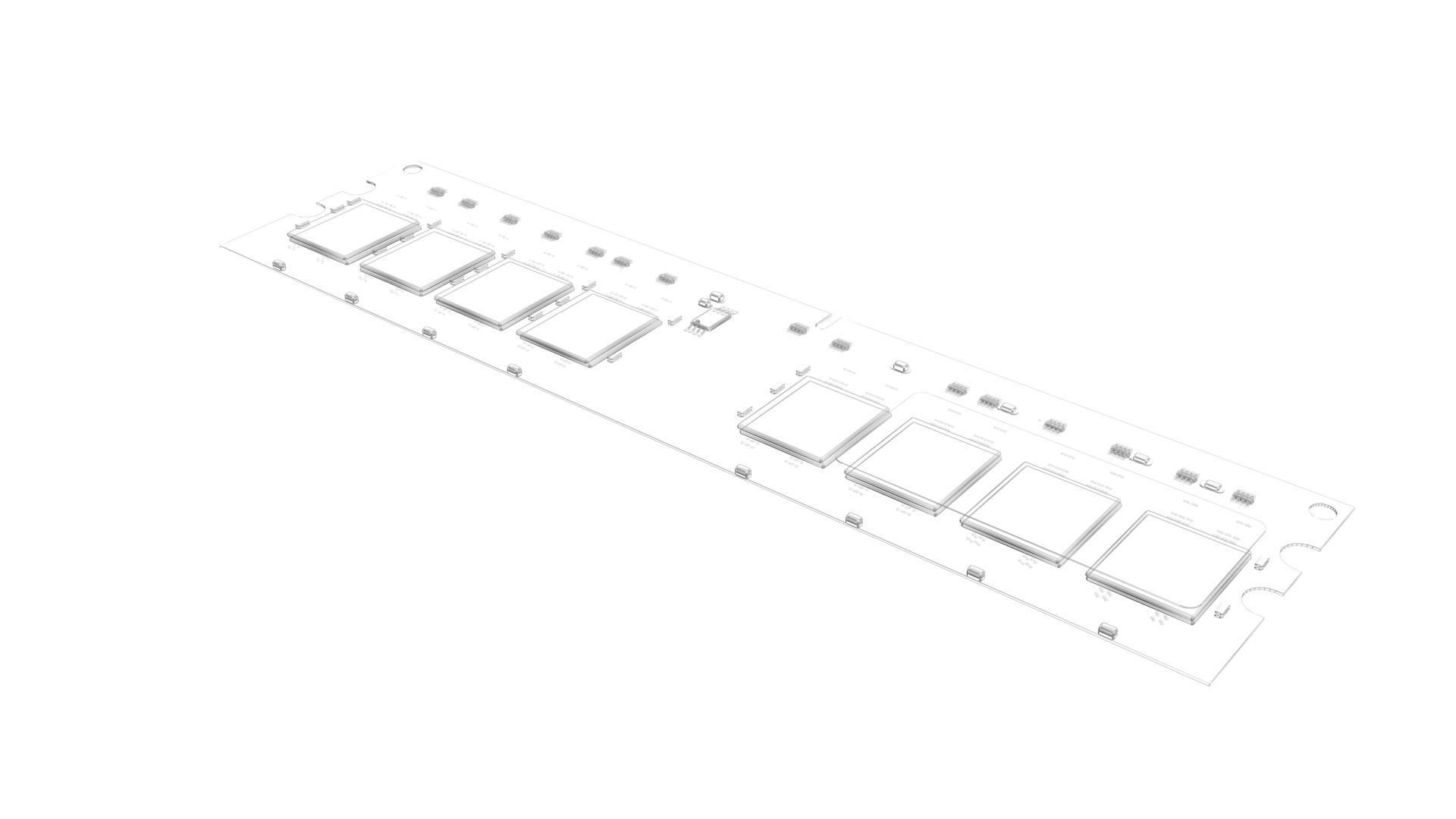 DDR4 SDRAM Memory Module 3D model_17