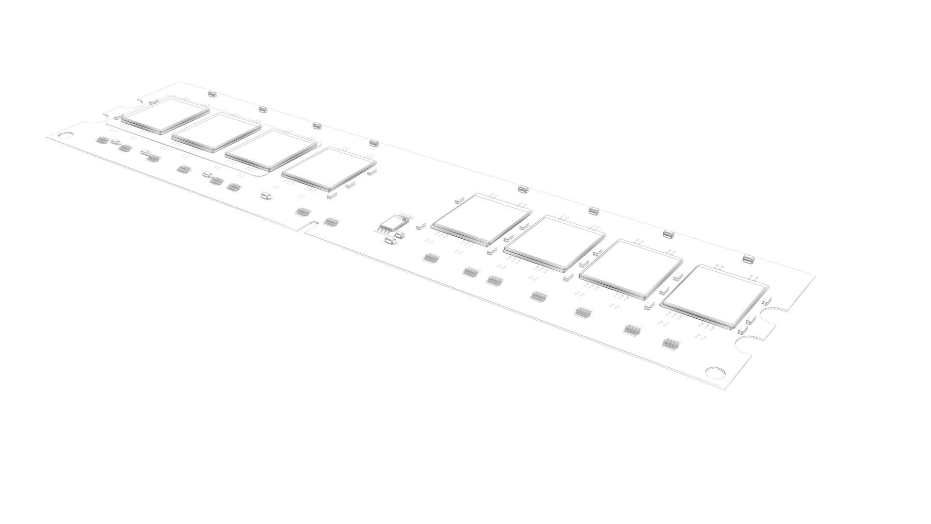 DDR4 SDRAM Memory Module 3D model_15