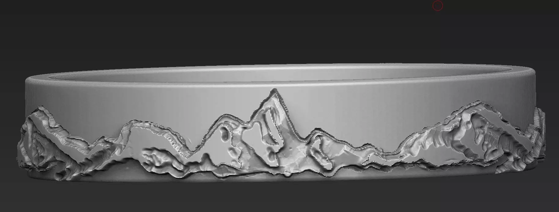 ring ROCK 3D print model_0