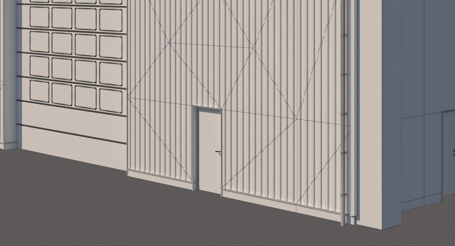 Industrial Building 3D model_10