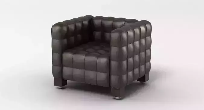 Josef Hoffman Cubis Chair 3D model