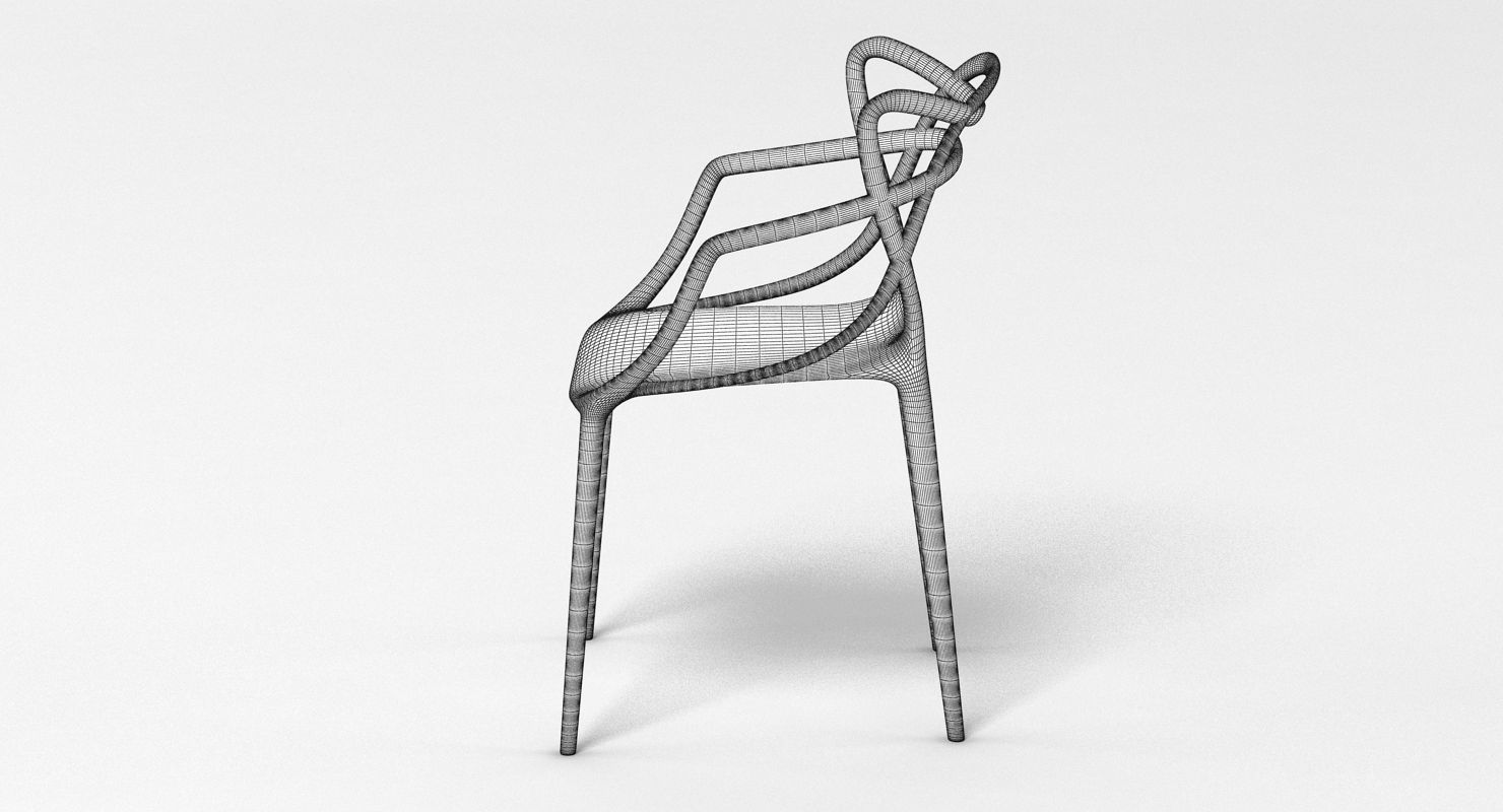 Kartell Masters Chair 3D model_6