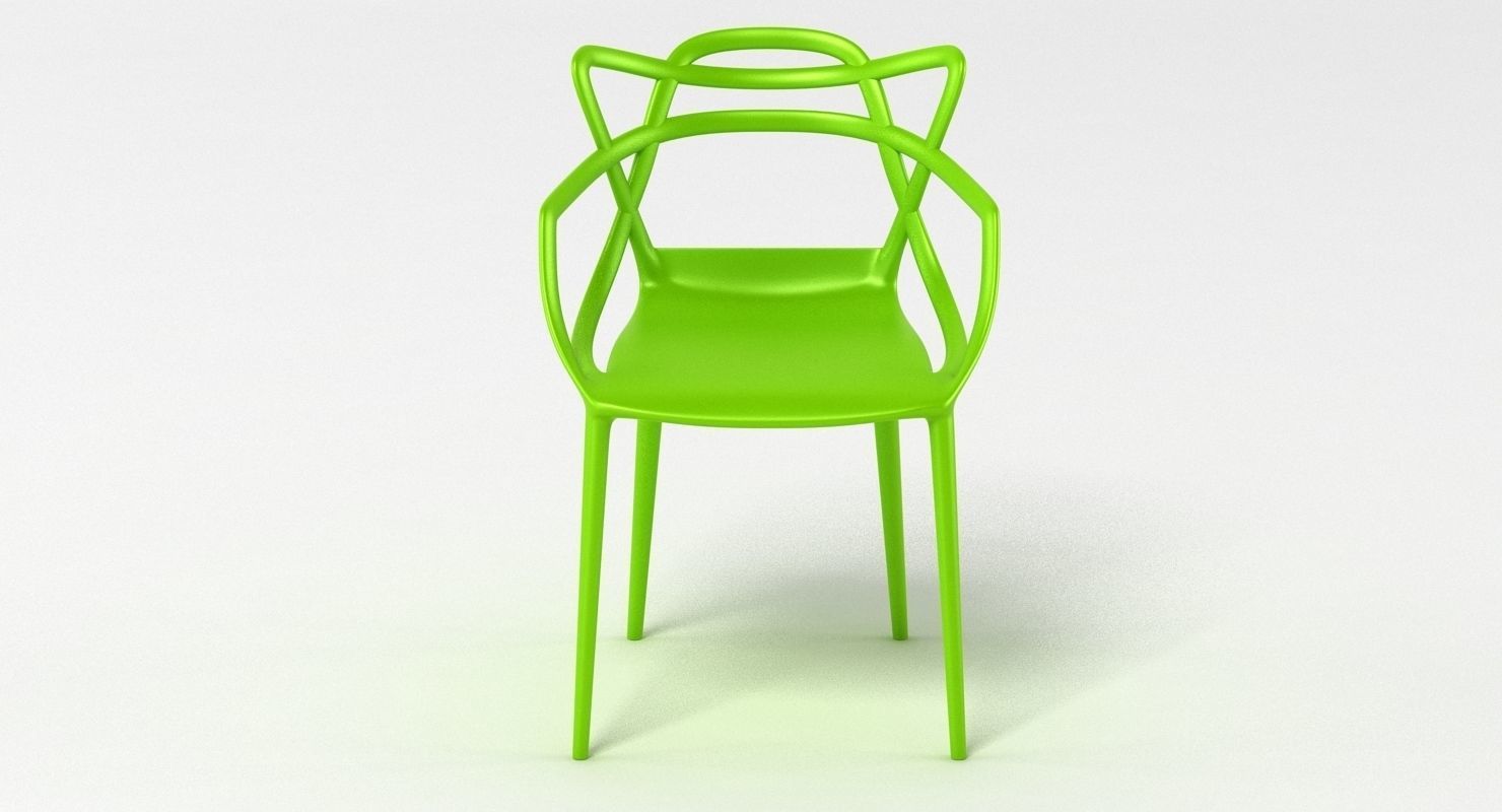 Kartell Masters Chair 3D model_3