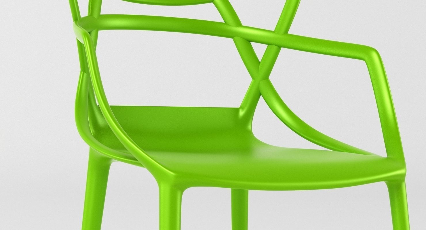 Kartell Masters Chair 3D model_2