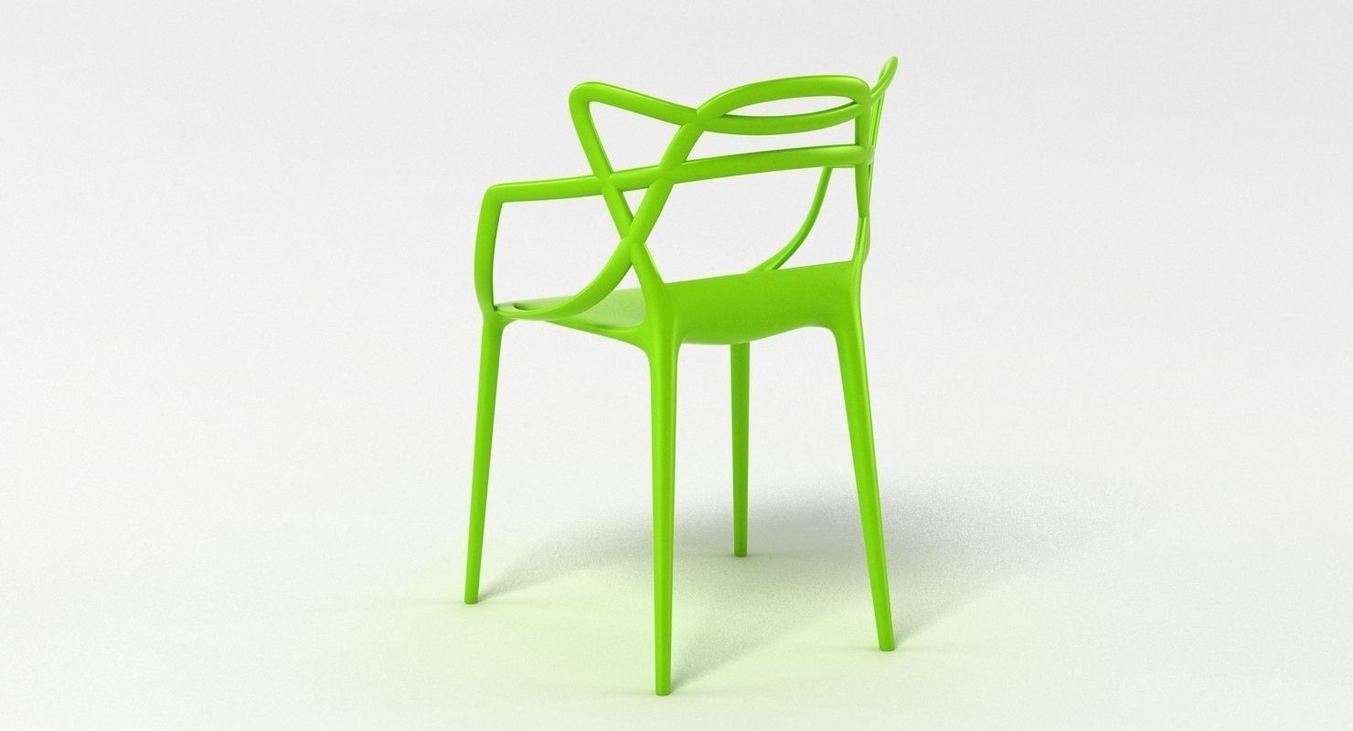 Kartell Masters Chair 3D model_7