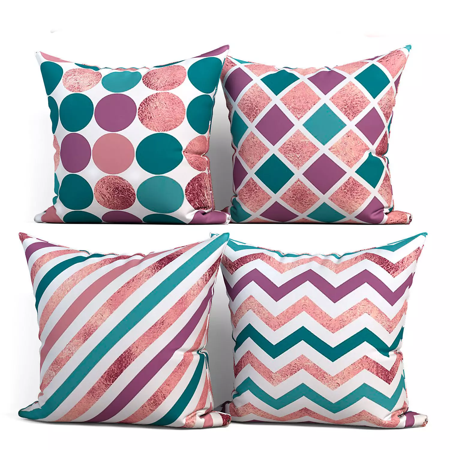 Decorative pillows Houzz set 195 3D model_0