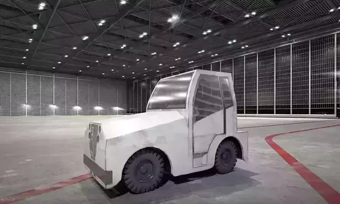 White Truck For Airport