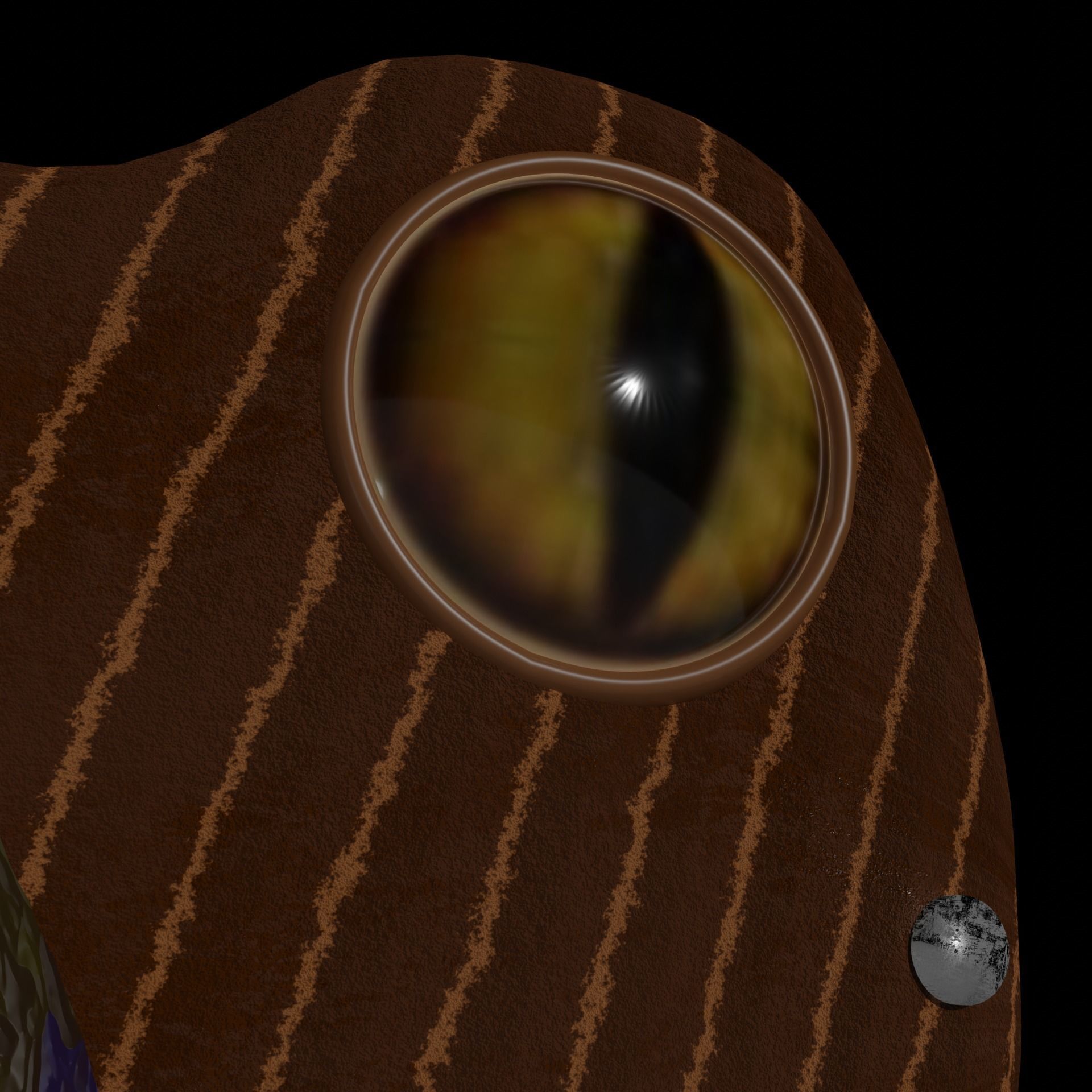 Knife from Jungle low-poly game to ready PBR Low-poly 3D model Low-poly 3D model_6