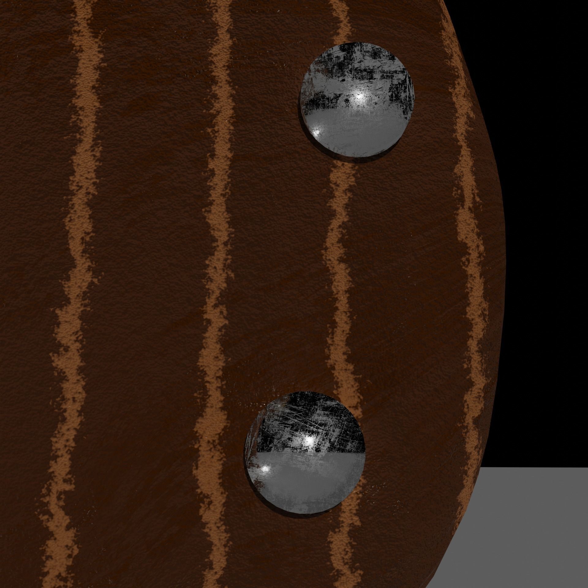 Knife from Jungle low-poly game to ready PBR Low-poly 3D model Low-poly 3D model_7