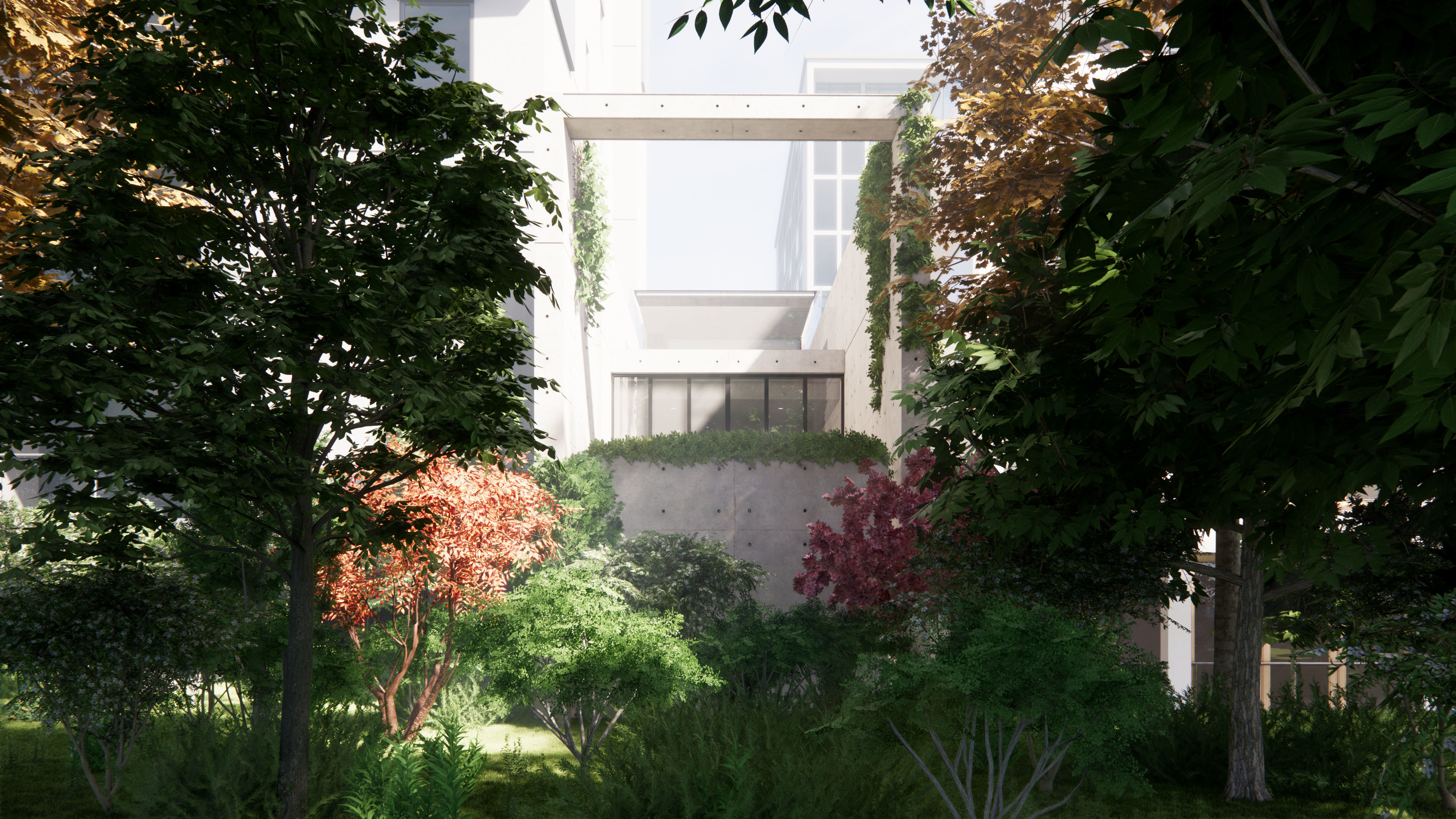 Utsubo Park House - Tadao Ando 3D model_4