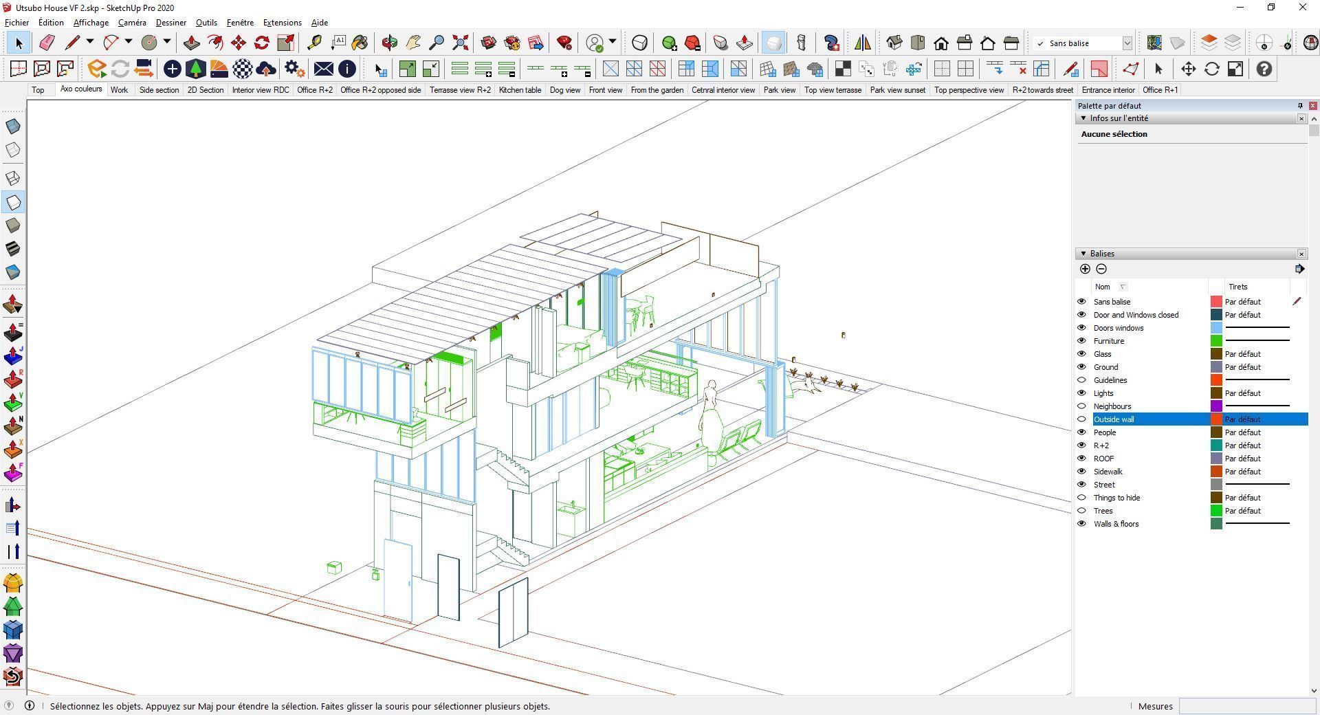 Utsubo Park House - Tadao Ando 3D model_26