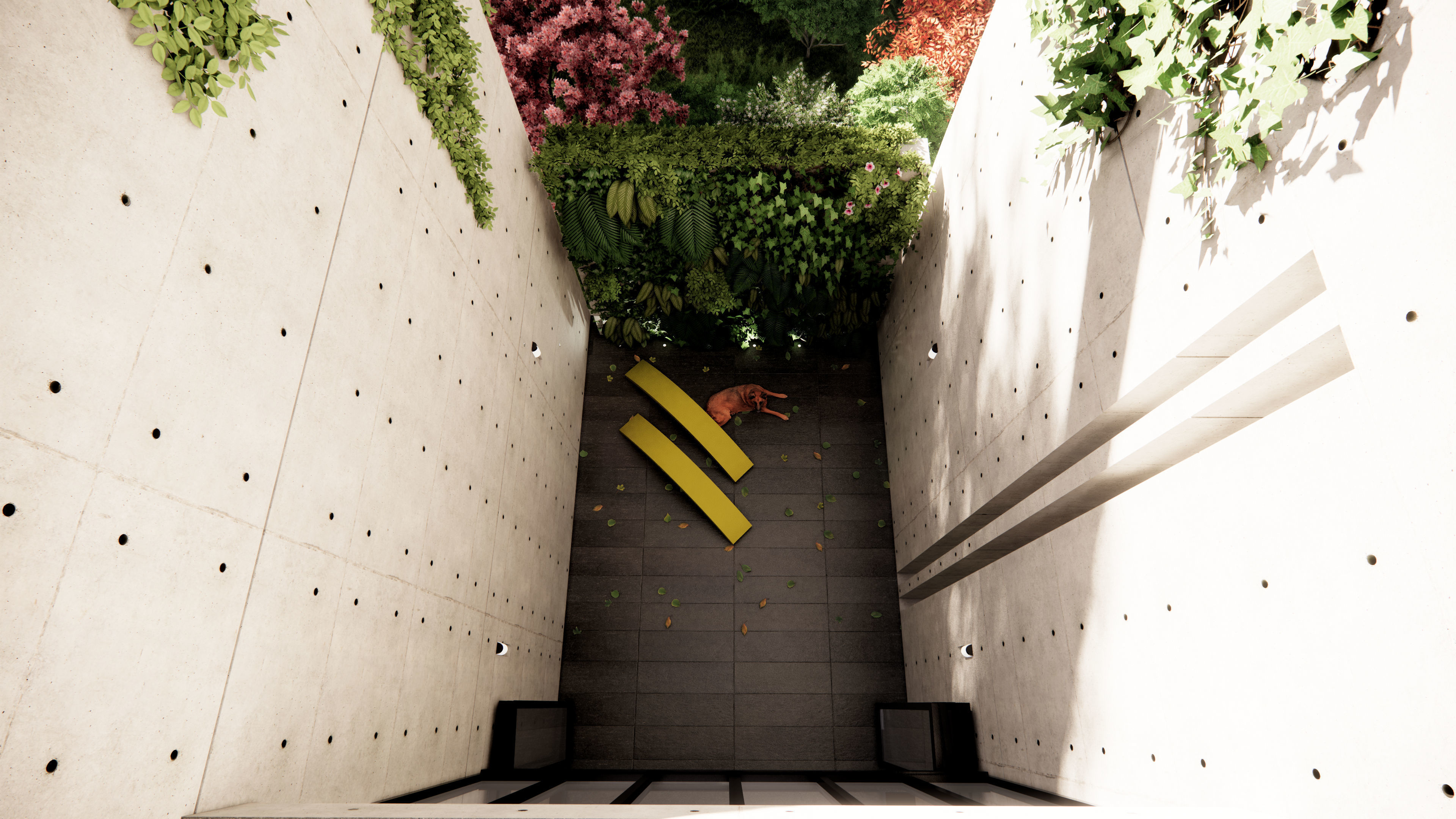 Utsubo Park House - Tadao Ando 3D model_19