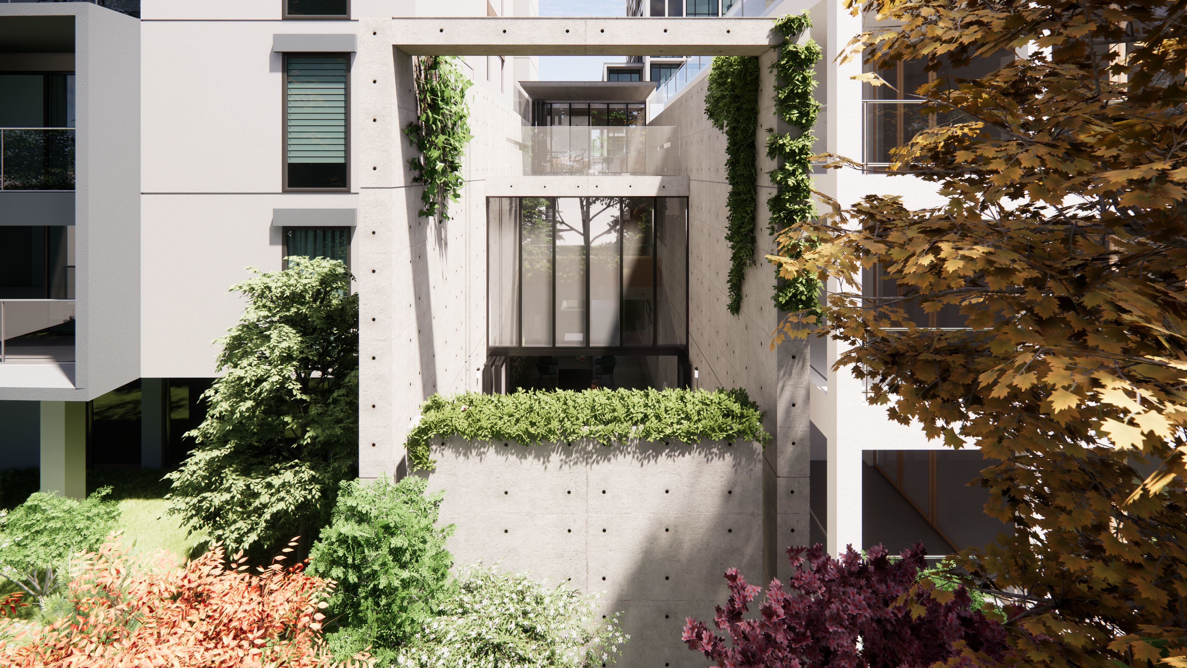 Utsubo Park House - Tadao Ando 3D model_17