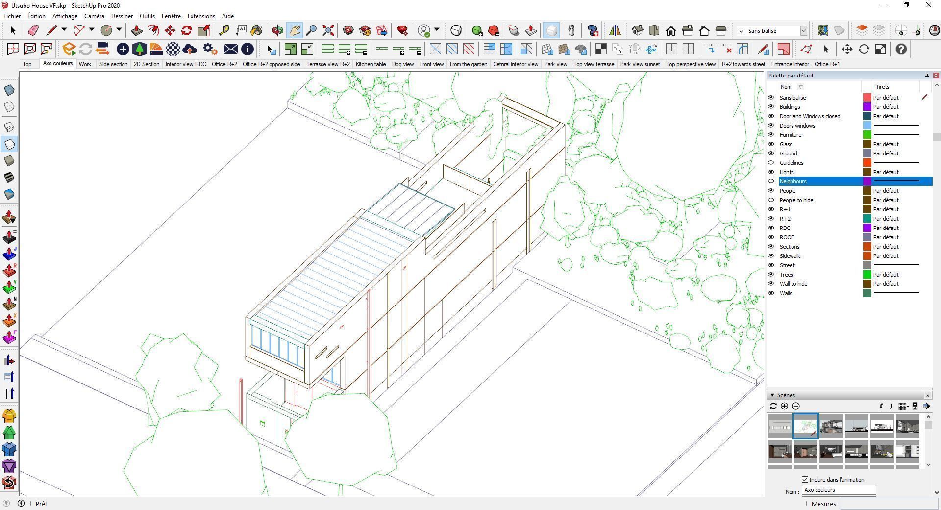 Utsubo Park House - Tadao Ando 3D model_28