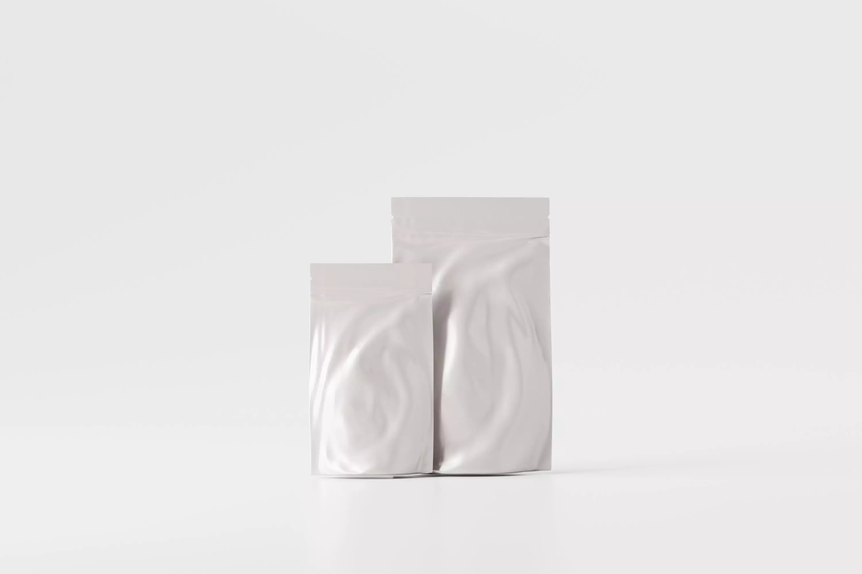 Mylar bag Low-poly 3D model_0