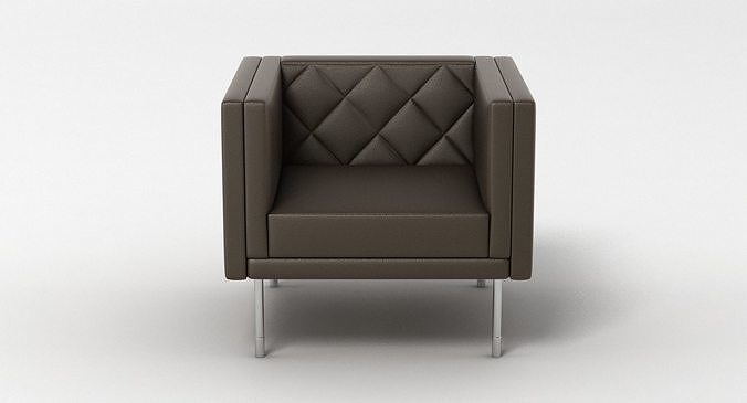 PlusHalle Harlequin Chair 3D model 3