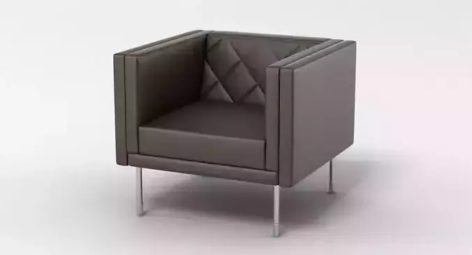 PlusHalle Harlequin Chair 3D model