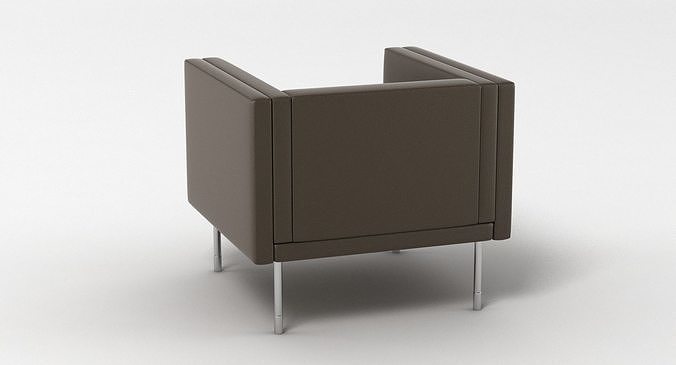 PlusHalle Harlequin Chair 3D model 5