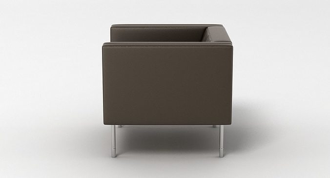 PlusHalle Harlequin Chair 3D model 4
