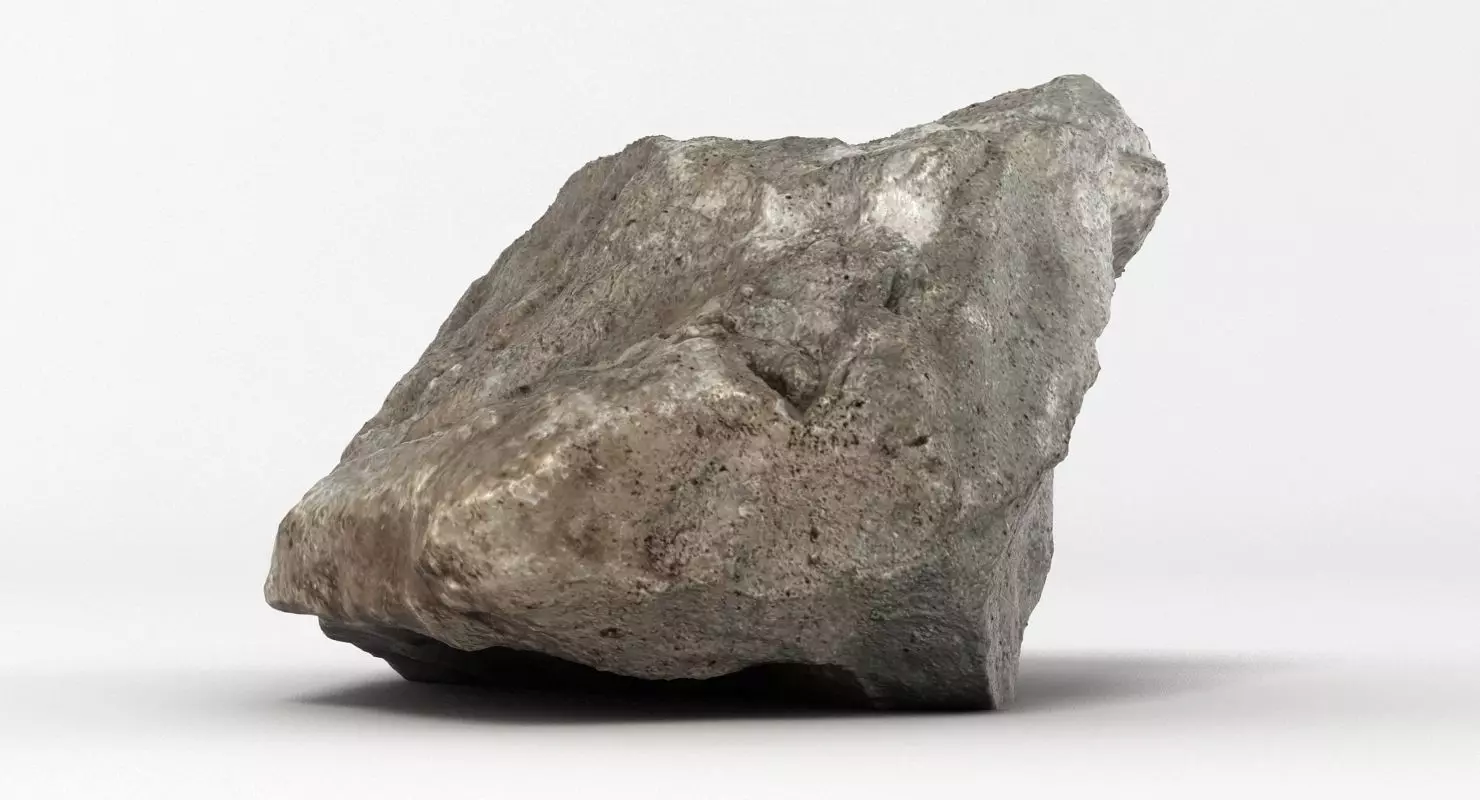 Stone rock 3D model